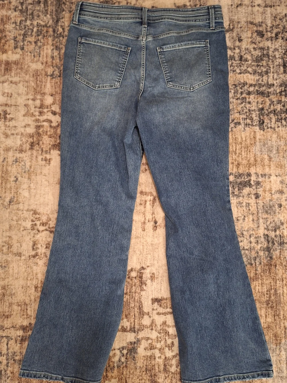 NWT Maurices Everflex Women’s Flare Jeans. High Rise And Super Cute! Sz 16. - Picture 3 of 7